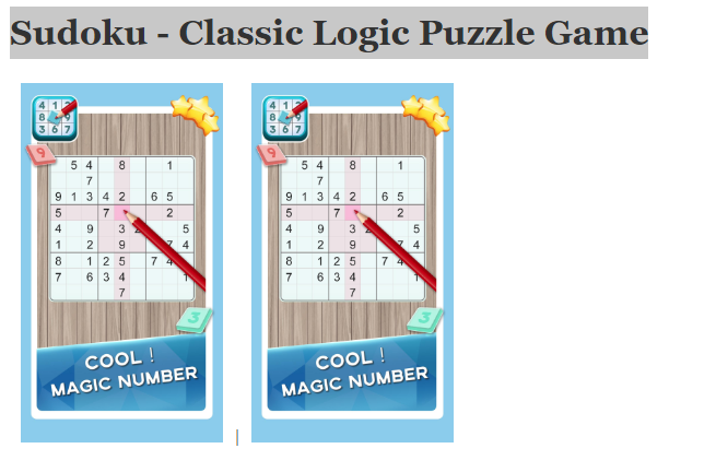 Sudoku - Classic Logic Puzzle Game